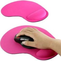Tuff-Luv Ultra Slim Wrist Supporter Mouse Pad - Pink