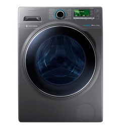 Samsung WW12H8420EX 12KG Standing Washing Machine Silver Inox
