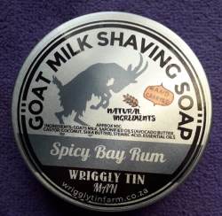 Avon Wriggly Tin Goat Milk Shave Soap