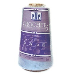 Knitting - Elle Yarns Crochet No 5 Wool Cones 250g