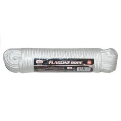 Iit 48780 80' Flagline Rope White Color