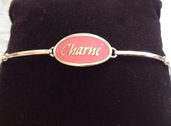 Sterling Silver Custom Baby's Name Bracelet Various Design Options Available
