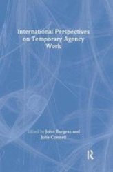 International Perspectives On Temporary Work Hardcover New