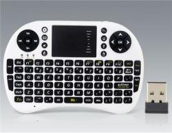 |clearance| 92-keys 2.4ghz Wireless Mini Keyboard airmouse Combo For Pc ipad android ps3 Black ..