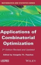 Applications Of Combinatorial Optimization Hardcover 2nd Revised Edition