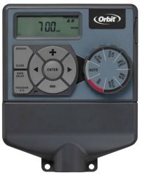 Orbit 6 Station Indoor Water Controller in Grey