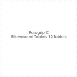 Paragrip C Effervescent Tablets 12 Tablets