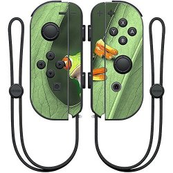 Mightyskins Skin Compatible With Nintendo Joy-con Controller Wrap Cover Sticker Skins Froggy