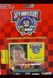50th Anniversary Tim Flock 1/64 NASCAR Gold 300 Car 1 of 5000 Racing Champions
