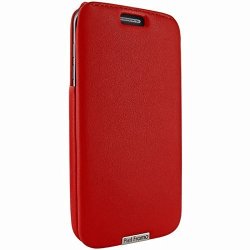 Piel Frama Imagnum Wallet Case For Samsung Galaxy S7 - Red