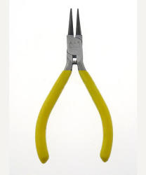Round Nose Pliers - Beading Tools - Yellow Pvc Coated Steel Bar Handles - 70x118x7.50mm