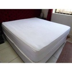Rey& 39 S Fine Linen Queen Bed Fitted Sheet 300 Tc White 100% Cotton XL Xd