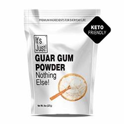It's Just - Guar Gum Thickens Cold Items Keto Baking Gluten-free Substitute Xanthan Gum 8OZ
