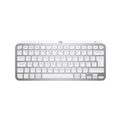 Logitech Mx Keys MINI Minimalist Wireless Illuminated Keyboard - Pale Grey - Us Int'l - 2.4GHZ Bt - N A - Intnl