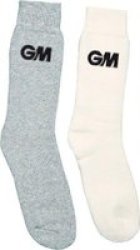 Senior Premier Deluxe Socks - Cream Size: 6-13