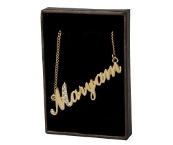 Name Necklace Maryam - 18K Gold Plated
