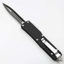 HK Double Action Knives Outdoor Tactical Knife Blade Black Hunting Knife