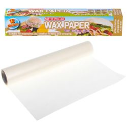 Disposable Roll Wax Paper 30CMX15M - 8 Pack