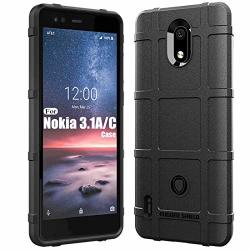 Sucnakp Nokia 3.1A Case Nokia 3.1C Case Heavy Duty Shock Absorption Phone Cases Impact Resistant Protective Cover For Nokia 3.1 A Case Nokia 3.1