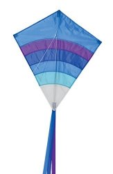 In The Breeze Cool Arch 27 Inch Diamond Kite - Single Line - Ripstop Fabric - Includes Kite Line And Bag - Great Beginner Kite