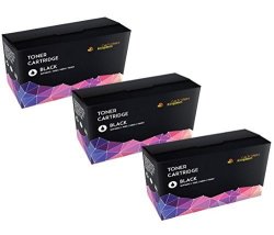 3-PACK Cartridges Kingdom Compatible Toner Cartridges Replacement For 85A CE285A - Black