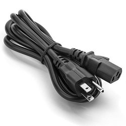 Yooye Ac Power Cord Cable For Panasonic Plasma Tv With Life Time Warranty 6FT Black
