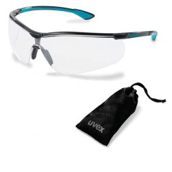 Uvex Sportstyle Spectacles Incl. Bag - Black-clear