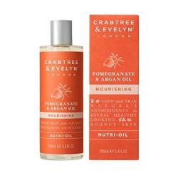 Crabtree & Evelyn Nourishing Nutri-oil Pomegranate & Argan Oil 3.4 Fl Oz