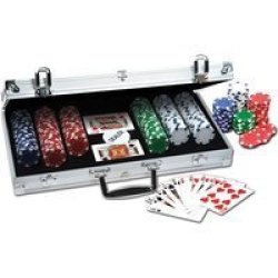 Ambassador - Propoker Poker Aluminum Case And Chips 300 Pieces 11.5G