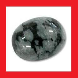 Snowflake Obsidian - Oval Cabochon - 2.19cts