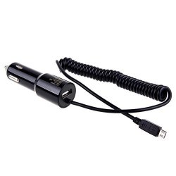 For Samsung Galaxy S7 Car Charger Jomoq Micro USB Ultra Fast Retractable Coiled Dual-port Car Charger Adapter Also For Htc Sony Nokia Nexus Motorola