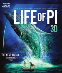 Life Of Pi 3D Blu-ray