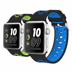 Paisue Silicone Band For Apple Watch Paisue Soft Silicone Sport Wristband For Apple Watch Series 3 Series 2 Series 1 Apple Iwatch Replacement Band 38MM