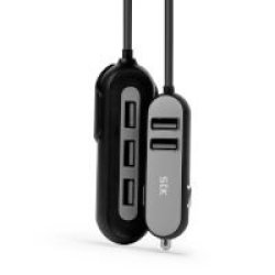 STK 5-PORT USB Car Charger
