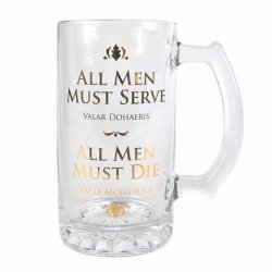 Belongs To The King Glass Tankard Parallel Import