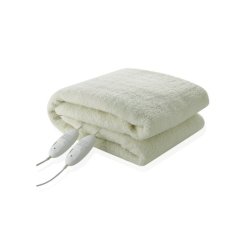 Pure Pleasure Fully Fitted Queen Coral Fleece Electric Blanket