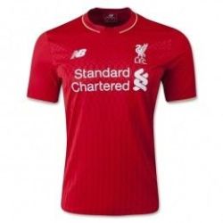 15-16 Liverpool Home Soccer Jersey Shirt - L