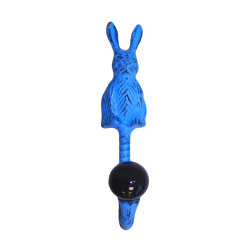 Metal Hook - Rabbit Hook - Blue