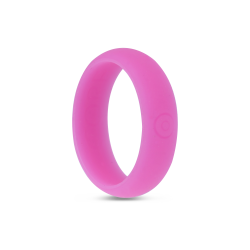 Plush Core Lean Pink Silicone 5MM Ring