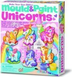 Mould & Paint Glitter Unicorns