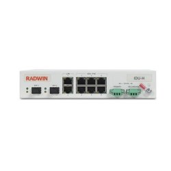 Radwin Idu-h hp Aggregation Unit: Indoor Poe For Up To 6 Odus Supporting Ac And Dc No Psu