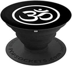 Buddhist Energy Symbol Om Buddhism Sacred Geometry Popsockets Grip And Stand For Phones And Tablets
