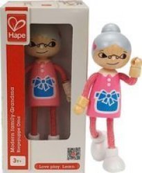 Modern Family Wooden Doll - Grandma