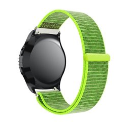 Watch Band Alonea Luxury Nylon Watch Bracelet Wrist Band Strap For Samsung Gear S2 Classic Green