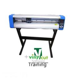 V-auto Superfast Wireless Vinyl Cutter 900MM Automatic Contour Cutting Function Include Vinylcut Software Online Training Video