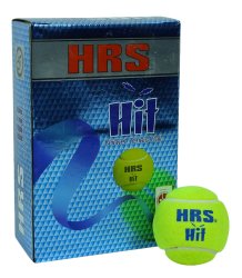 Hrs Hit Tennis Cricket Ball Pack Of 6 - Light & Heavy Weight Green Color HRS-TB9A