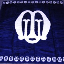 Church Blanket - Anglican Mothers Union Navy natural - 160 X 150 Cm