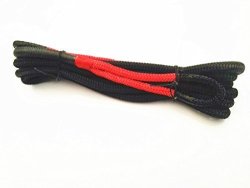 1 2"20FT Kinetic Recovery Rope 1 2" Energy Rope Kinetic Rope Double Braided Nylon Rope Black