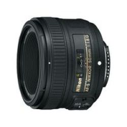 Nikon Af-s Nikkor Lightweight And Compact Standard Lens F1 8G 50MM
