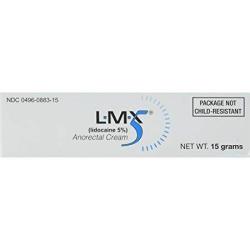 LMX5 Lidocaine Pain Relief Cream 15G Tube